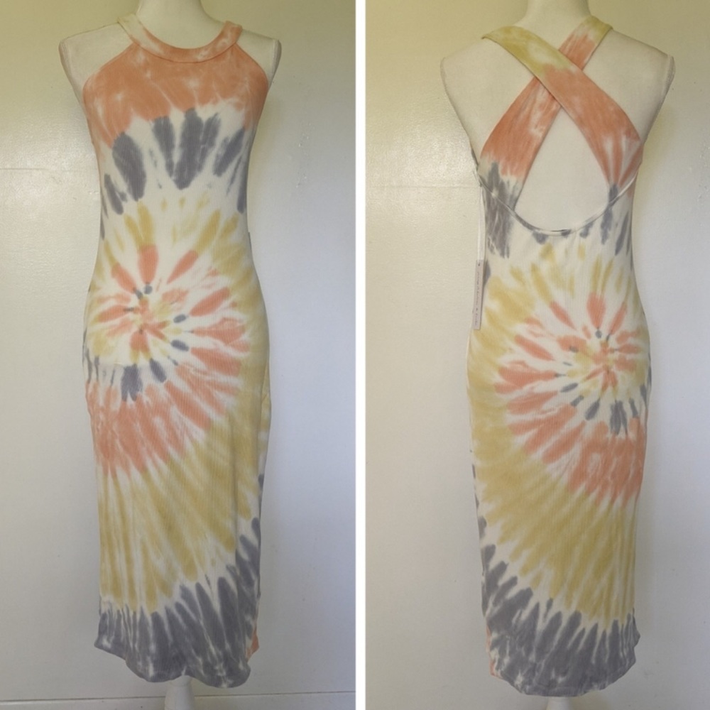NWT Young Fabulous & Broke tie-dye dress